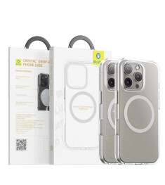 Чохол Blueo Crystal+ Anti-Drop MagSafe для Apple iPhone 16 Plus (Прозорий)